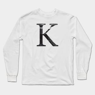 Marble K Long Sleeve T-Shirt